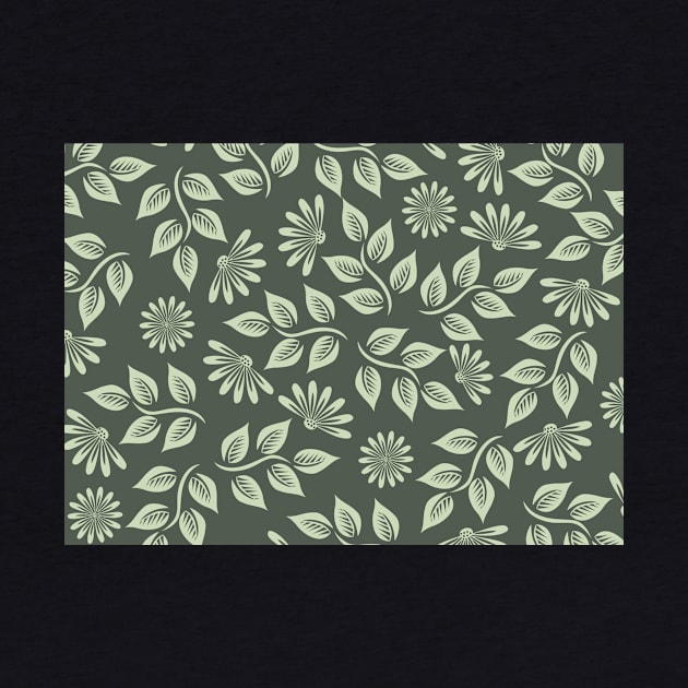 Earthy Flower Pattern by CosTeemize